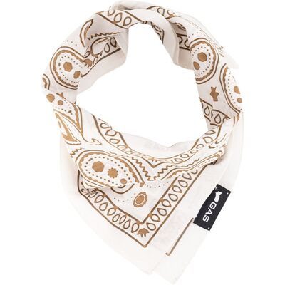 GAS Herren Bandana beige Baumwolle ONESIZE GAS Herren Bandana beige Baumwolle ONESIZE
