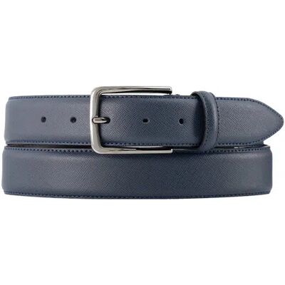 Alberto Herren Gürtel blau Leder geprägt 115 CM (37 INCH) Alberto Herren Gürtel blau Leder geprägt 115 CM (37 INCH)