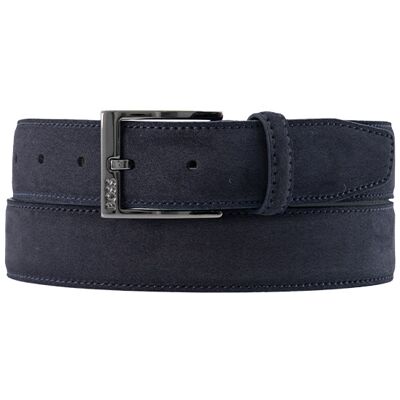 BOSS Black Herren Gürtel blau Nubuk 85 CM (31 INCH) BOSS Black Herren Gürtel blau Nubuk 85 CM (31 INCH)