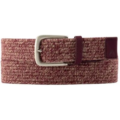 Alberto Herren Gürtel rot Textil meliert 80 CM (30 INCH) Alberto Herren Gürtel rot Textil meliert 80 CM (30 INCH)