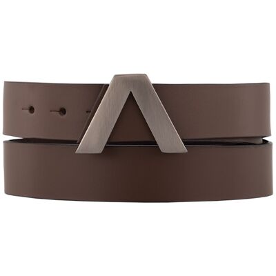 Alberto Herren Gürtel braun Glattleder 100 CM (34 INCH) Alberto Herren Gürtel braun Glattleder 100 CM (34 INCH)