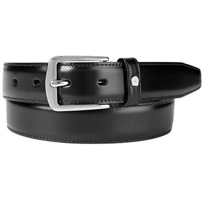 AIGNER Herren Gürtel schwarz Glattleder 85 CM (31 INCH) AIGNER Herren Gürtel schwarz Glattleder 85 CM (31 INCH)