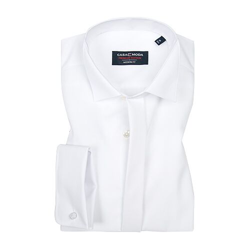 CasaModa Herren Hemd weiß 40