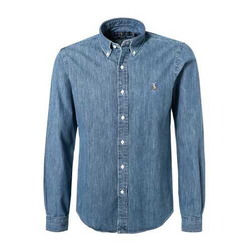Polo Ralph Lauren Herren Jeanshemd blau XL