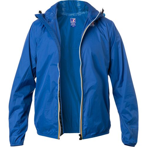 K-WAY Herren Regenjacke blau unifarben XXL