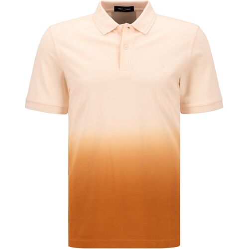 Fred Perry Herren Polo-Shirt orange L