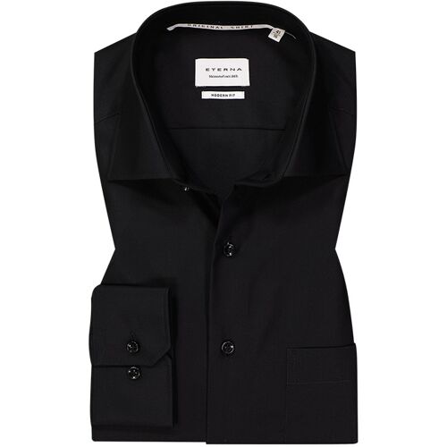 ETERNA Herren Hemd schwarz 42