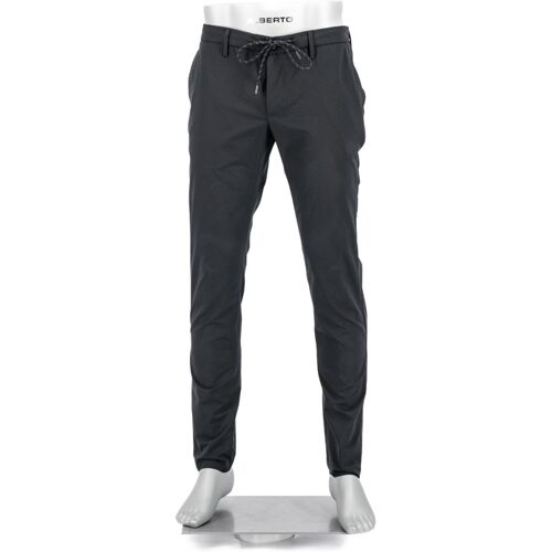 Alberto Golf Herren Golfhose schwarz Slim Fit 110