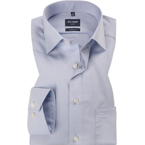 OLYMP Herren Hemd blau 48