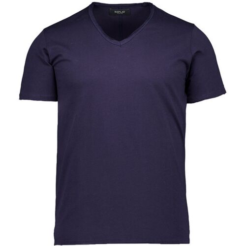 Replay Herren T-Shirt blau XL