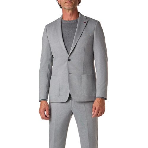 ROY ROBSON Herren Sakko grau meliert Slim Fit 28