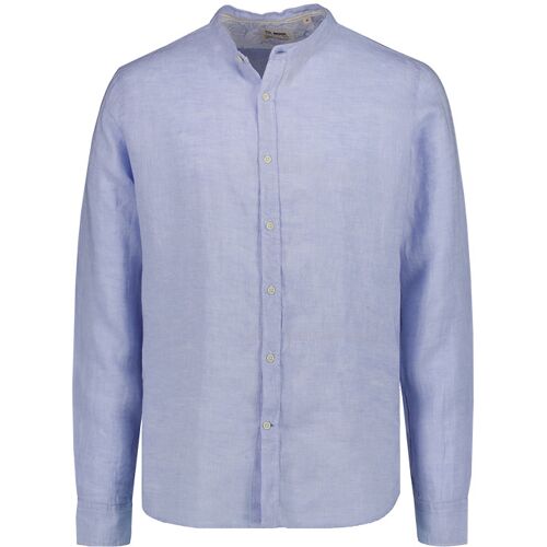 FIL NOIR Herren Hemd blau gestreift 41