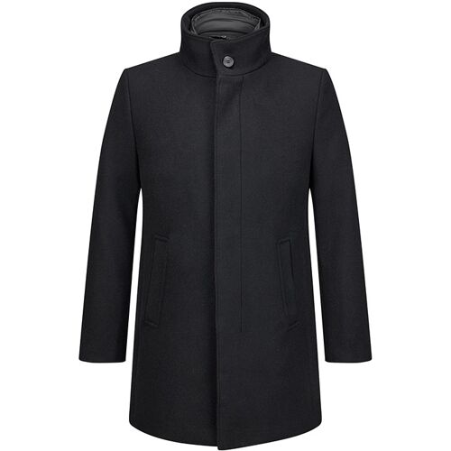 MILESTONE Herren Mantel grau 52 (L)