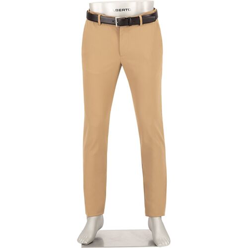 Alberto Herren Hosen beige Slim Fit 30/34