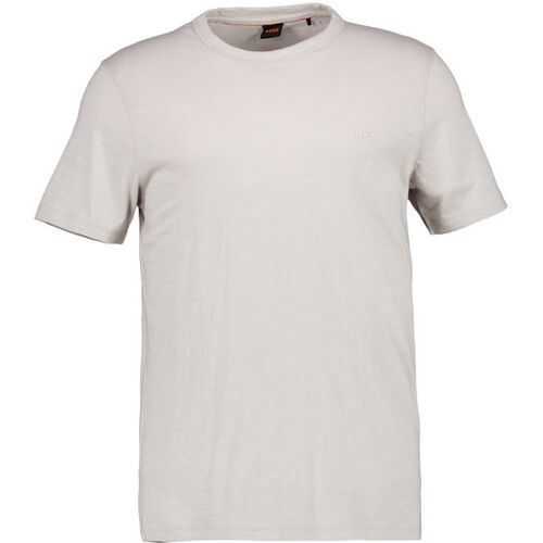 BOSS Orange Herren T-Shirt grau meliert 3XL