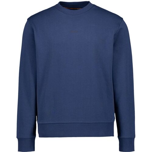 BOSS Orange Herren Pullover blau unifarben M