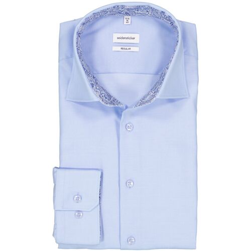 Seidensticker Herren Hemd blau 42