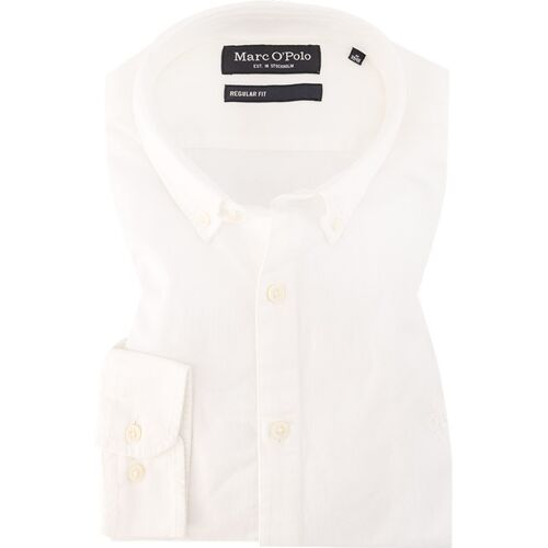 Marc O'Polo Herren Hemd weiß M