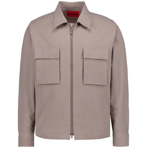 HUGO Herren Overshirt beige M