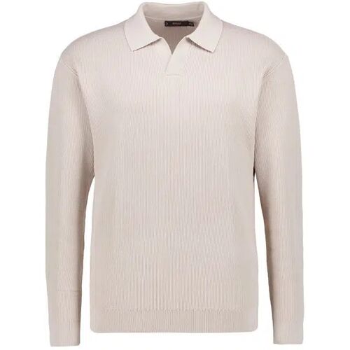 BOGGI MILANO Herren Pullover beige unifarben XL
