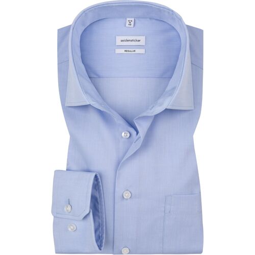 Seidensticker Herren Hemd blau 48