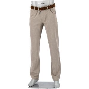 Alberto Herren Hosen braun meliert 33/36 Alberto Herren Hosen braun meliert 33/36
