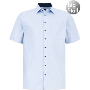 OLYMP Herren Kurzarmhemd blau 46 OLYMP Herren Kurzarmhemd blau 46