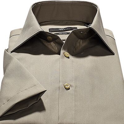 VENTI Herren Kurzarmhemd beige Kent 35 VENTI Herren Kurzarmhemd beige Kent 35