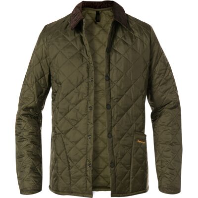Barbour Herren Jacke grün Mikrofaser unifarben XS Barbour Herren Jacke grün Mikrofaser unifarben XS