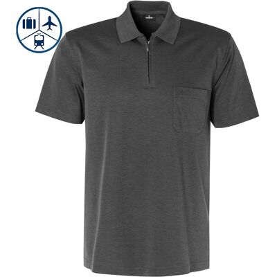 RAGMAN Herren Polo-Shirts grau Baumwoll-Piqué XXL RAGMAN Herren Polo-Shirts grau Baumwoll-Piqué XXL