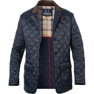 Barbour Herren Jacke blau unifarben S Barbour Herren Jacke blau unifarben S