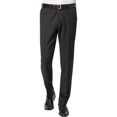 DRESSLER Herren Hose schwarz Schurwolle 24 DRESSLER Herren Hose schwarz Schurwolle 24