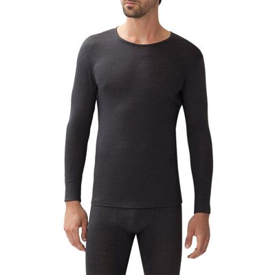 Zimmerli Herren Longsleeve grau Seidenmix unifarben 7 (XL) Zimmerli Herren Longsleeve grau Seidenmix unifarben 7 (XL)