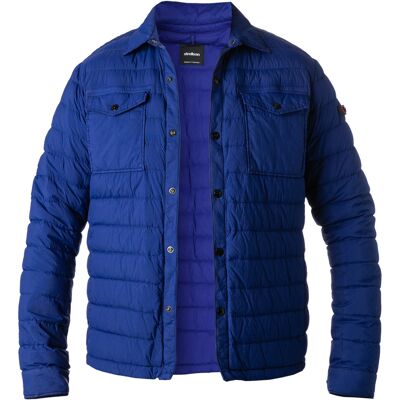 Strellson Herren Daunenjacke blau Mikrofaser unifarben 54 (XL) Strellson Herren Daunenjacke blau Mikrofaser unifarben 54 (XL)