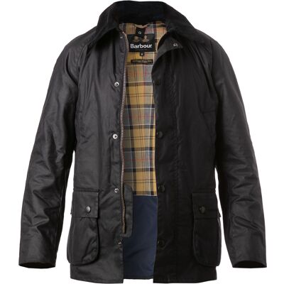 Barbour Herren Jacke blau Baumwolle unifarben S Barbour Herren Jacke blau Baumwolle unifarben S