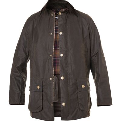 Barbour Herren Jacke grün Baumwolle unifarben S Barbour Herren Jacke grün Baumwolle unifarben S