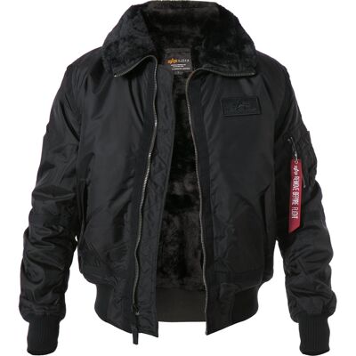 ALPHA INDUSTRIES Herren Jacke schwarz unifarben XL ALPHA INDUSTRIES Herren Jacke schwarz unifarben XL
