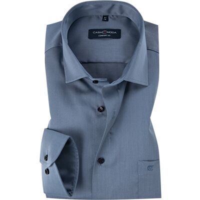 CasaModa Herren Hemd blau Baumwolle Comfort Fit 54 CasaModa Herren Hemd blau Baumwolle Comfort Fit 54