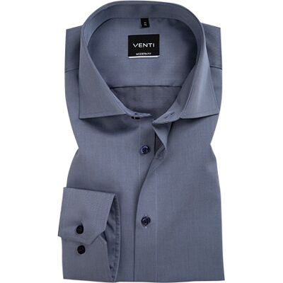VENTI Herren Hemd blau Baumwolle 48 VENTI Herren Hemd blau Baumwolle 48