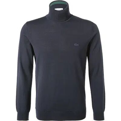 LACOSTE Herren Rollkragenpullover blau Wolle unifarben 50 (M) LACOSTE Herren Rollkragenpullover blau Wolle unifarben 50 (M)