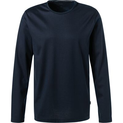 CALIDA Herren Longsleeve blau Reine Baumwolle unifarben 6 (L) CALIDA Herren Longsleeve blau Reine Baumwolle unifarben 6 (L)