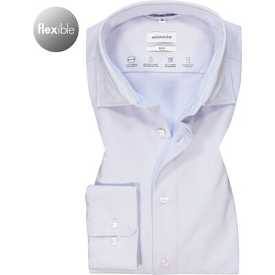 Seidensticker Herren Hemd blau Mikrofaser Slim Fit 38 Seidensticker Herren Hemd blau Mikrofaser Slim Fit 38