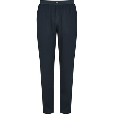 Mey Herren Pyjamahose blau Baumwolle unifarben S Mey Herren Pyjamahose blau Baumwolle unifarben S