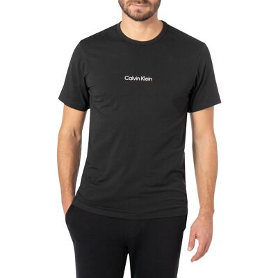 Calvin Klein Modell 000NM2170E Schwarzes Kurzarm-T-Shirt - T-Shirt Calvin Klein Modell 000NM2170E Schwarzes Kurzarm-T-Shirt - T-Shirt