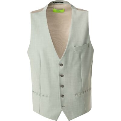 CINQUE Herren Weste grün Schurwoll-Stretch meliert 46 CINQUE Herren Weste grün Schurwoll-Stretch meliert 46