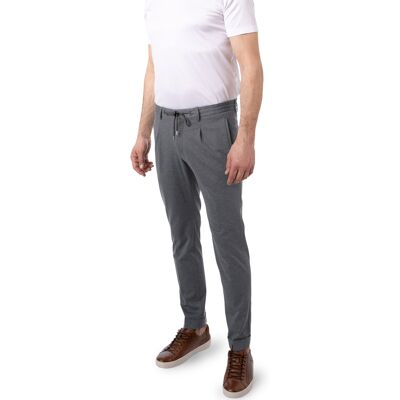BALDESSARINI Herren Hose grau Jersey meliert 48 BALDESSARINI Herren Hose grau Jersey meliert 48