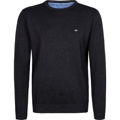 Fynch-Hatton Herren Pullover grau unifarben XXL Fynch-Hatton Herren Pullover grau unifarben XXL