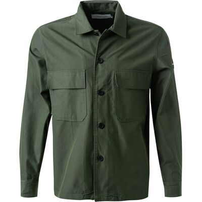 Calvin Klein Herren Overshirt grün Baumwolle S Calvin Klein Herren Overshirt grün Baumwolle S