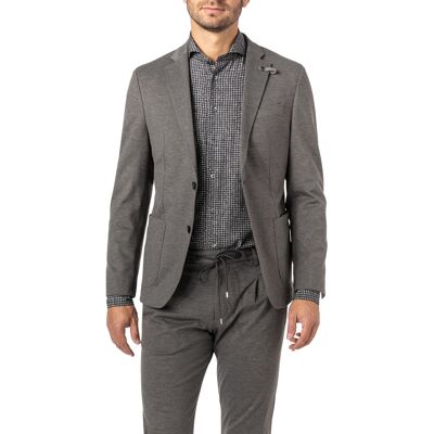 BALDESSARINI Herren Sakko grau Jersey meliert Slim Fit 58 BALDESSARINI Herren Sakko grau Jersey meliert Slim Fit 58