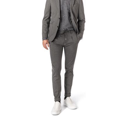 BALDESSARINI Herren Hose grau Jersey meliert 52 BALDESSARINI Herren Hose grau Jersey meliert 52